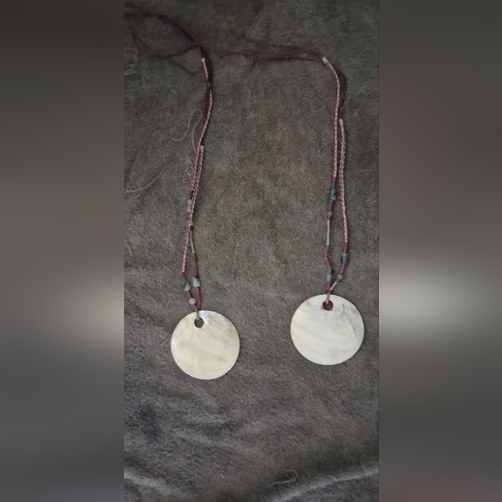 Healing Shell Necklaces And Gemstone Pendant Necklace